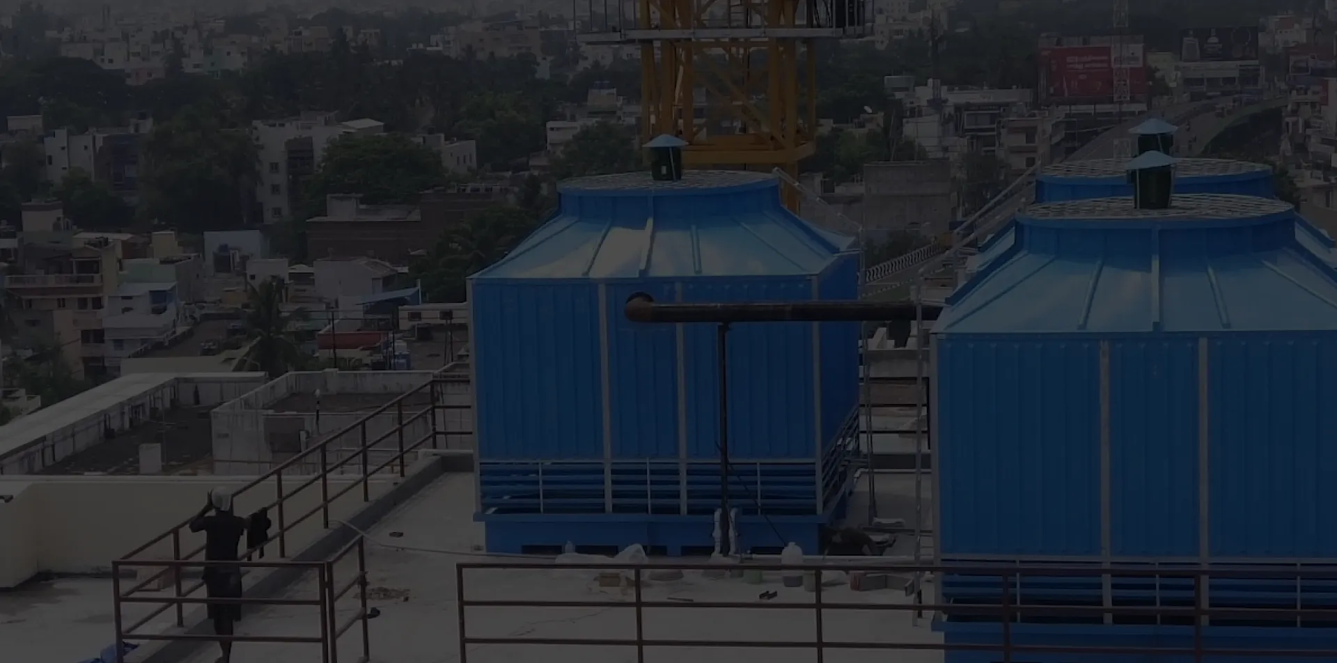 square cooling towers