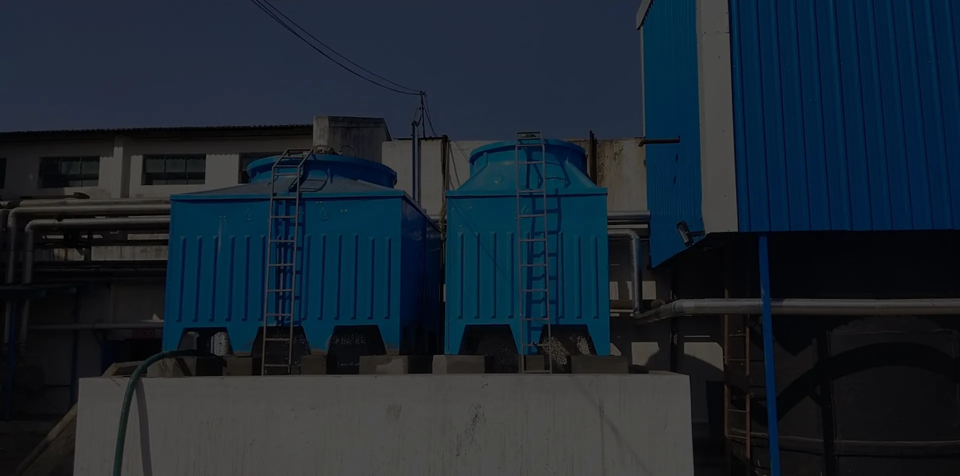 industrial cooling tower system